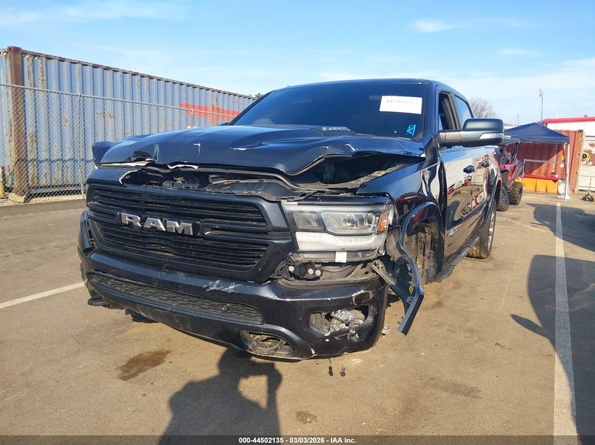 2020 Ram 1500 Laramie 4X4 5'7 Box VIN: 1C6SRFJT6LN369583 Lot: 44502135