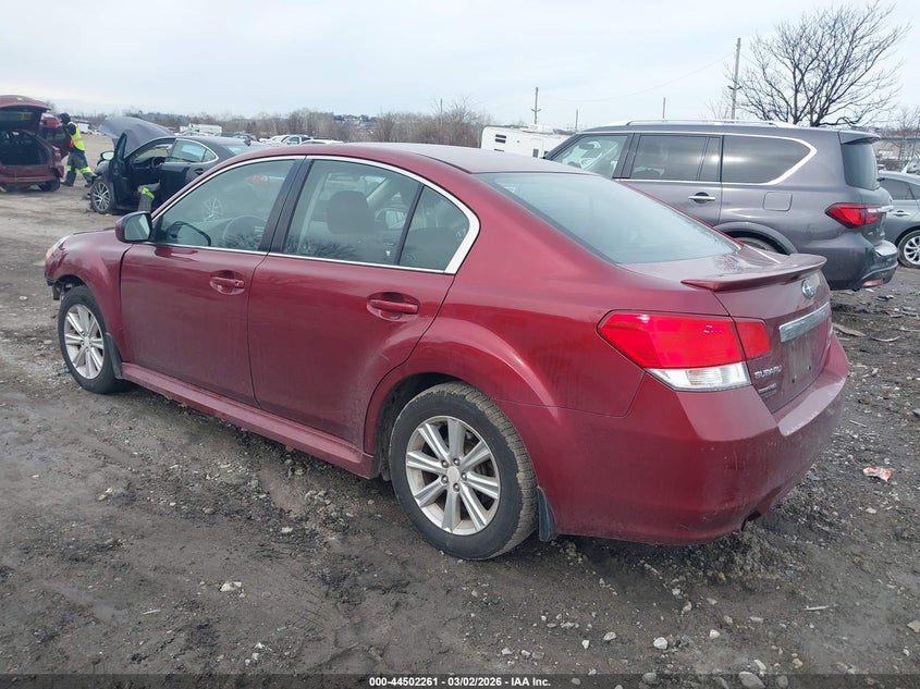 2012 Subaru Legacy 2.5I Premium