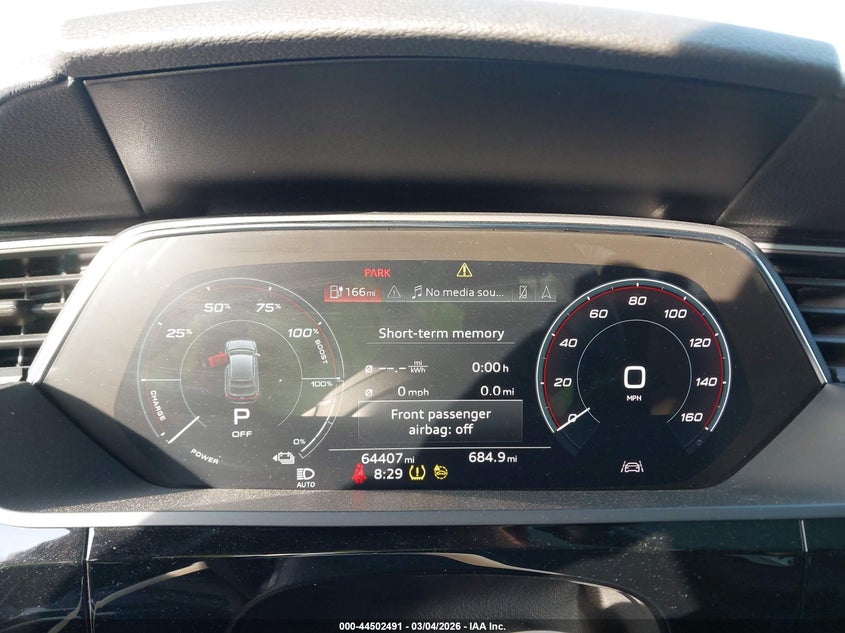 2022 AUDI E-TRON SPORTBACK SPORT UTILITY VEHICLE ELECTRIC