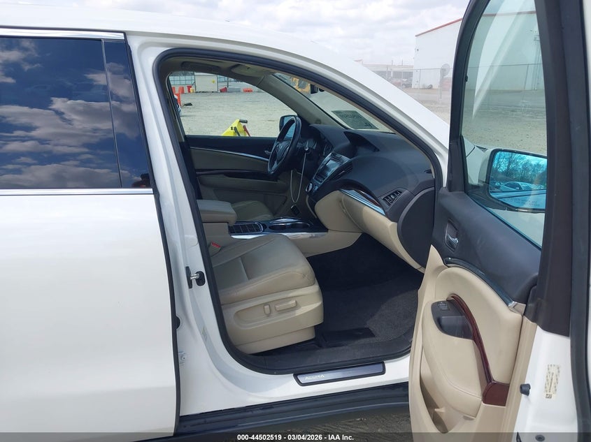 2016 Acura Mdx Technology Acurawatch Plus Packages/Technology Package