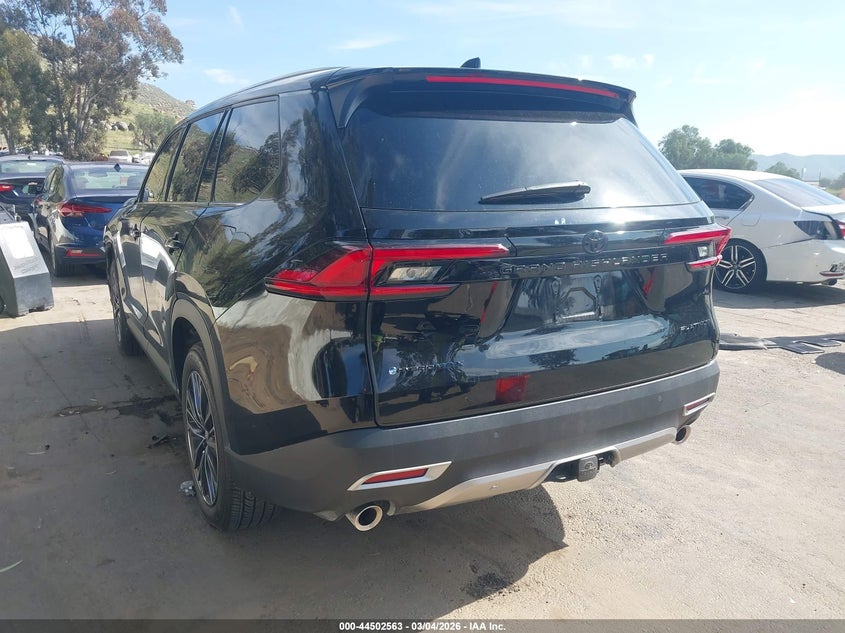 2025 Toyota Grand Highlander Hybrid Platinum Max