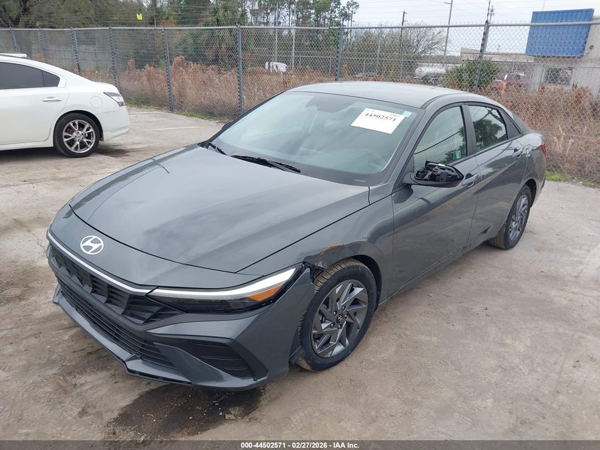 2025 Hyundai Elantra Hybrid Blue