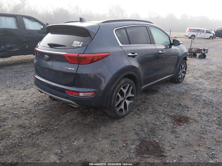 VIN KNDPRCA61J7369726 2018 KIA SPORTAGE SX TURBO