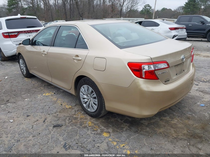 2012 Toyota Camry Le
