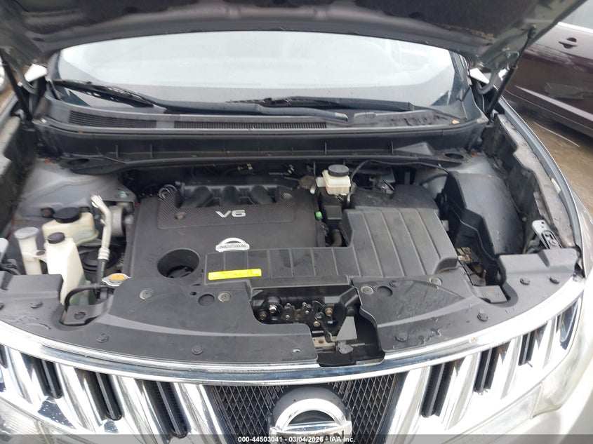 2009 Nissan Murano Sl VIN: JN8AZ18W09W121618 Lot: 44503041