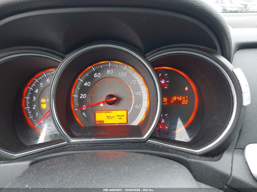 2009 Nissan Murano Sl VIN: JN8AZ18W09W121618 Lot: 44503041