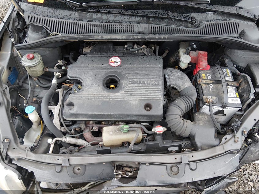 2008 Suzuki Sx4 VIN: JS2YC412985102645 Lot: 44503077