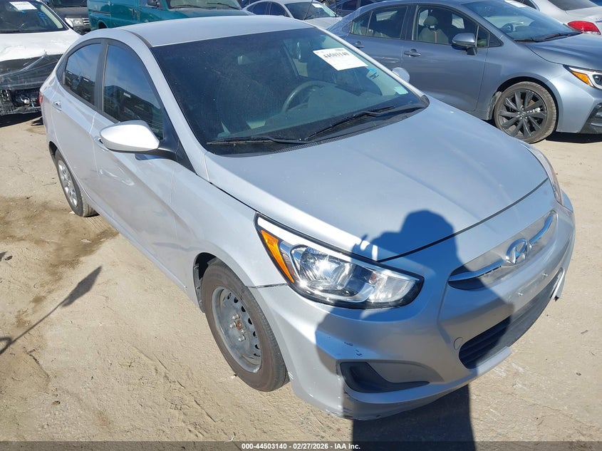 HYUNDAI ACCENT 2017. Lot# 44503140. VIN KMHCT4AE4HU311968. Photo 1