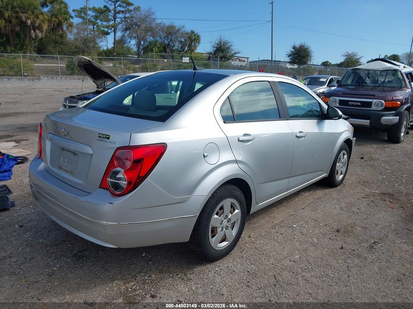 2013 Chevrolet Sonic Ls Auto