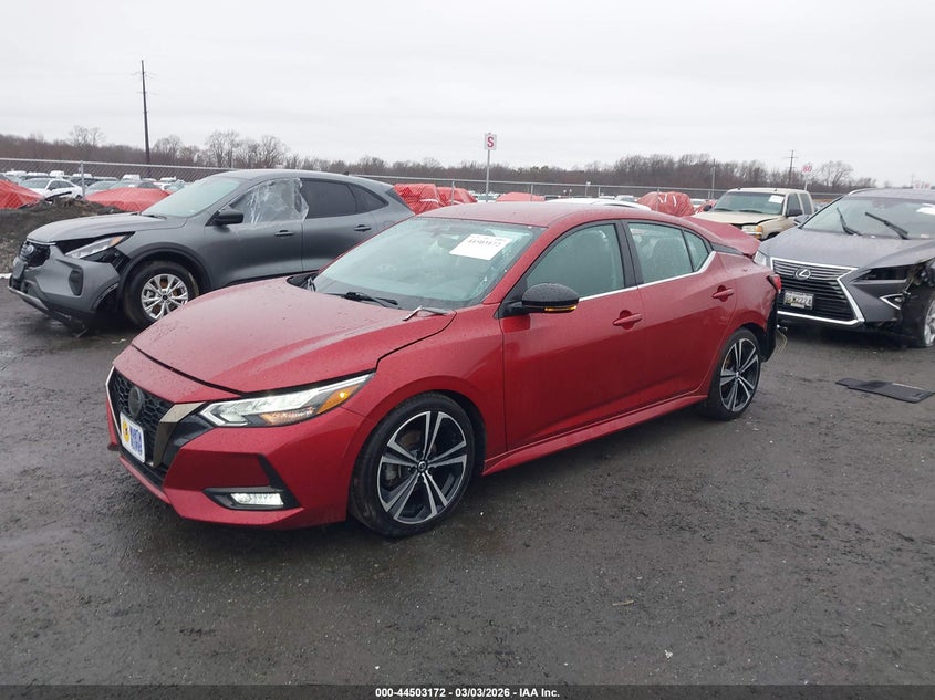 2020 Nissan Sentra Sr Xtronic Cvt 3N1AB8DVXLY231844 photo 1