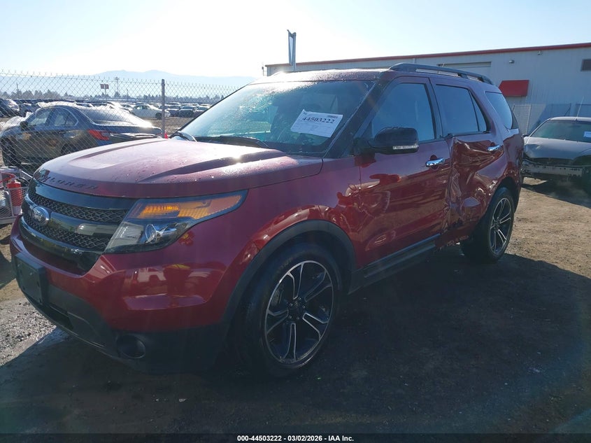 Vin: 1fm5k8gt3dgb44469, lot: 44999978, ford explorer sport 20132