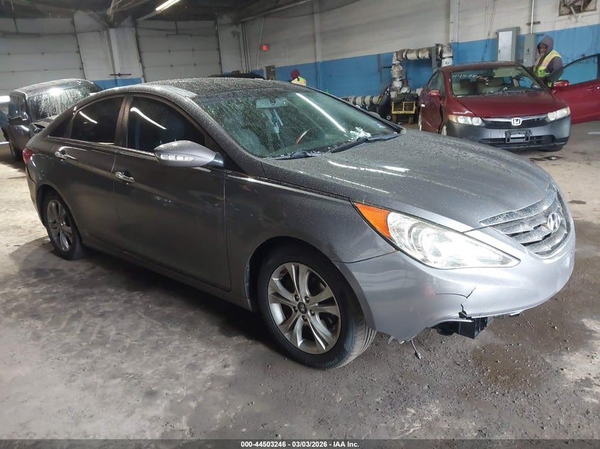 2012 Hyundai Sonata 2.4 Limited grey Lot 111044503246 Vin 5NPEC4AC1CH369132