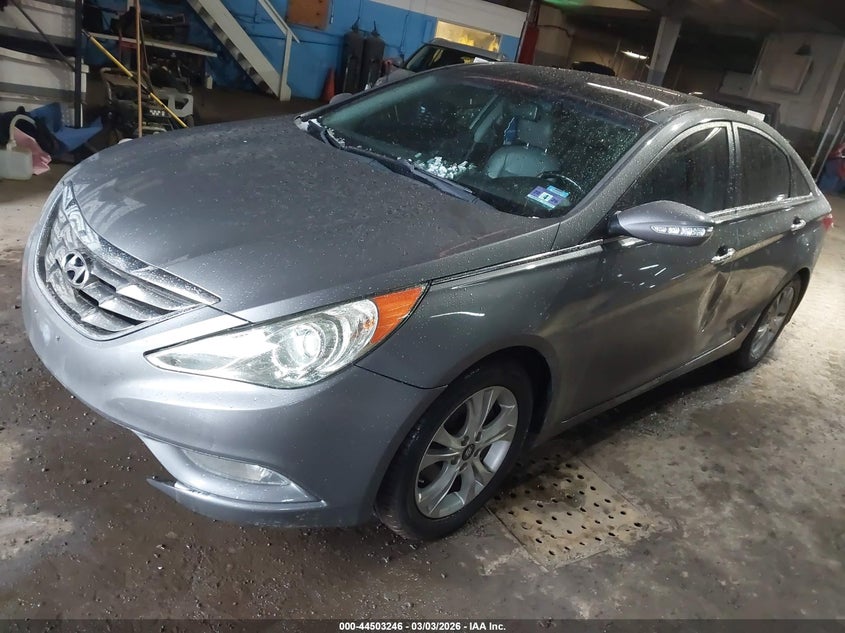 2012 Hyundai Sonata 2.4 Limited grey Lot 111044503246 Vin 5NPEC4AC1CH369132