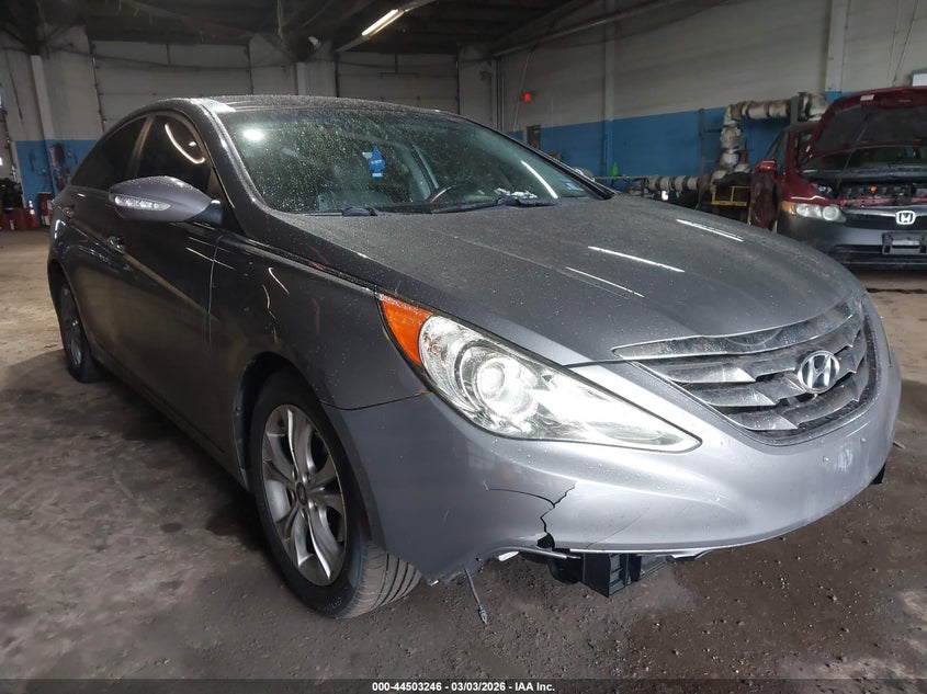 2012 Hyundai Sonata 2.4 Limited grey Lot 111044503246 Vin 5NPEC4AC1CH369132
