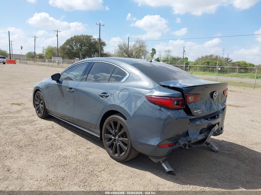 2023 MAZDA 3 SEDAN 2.5L I-4 DI, DOHC, VVT, TURBO, 227HP