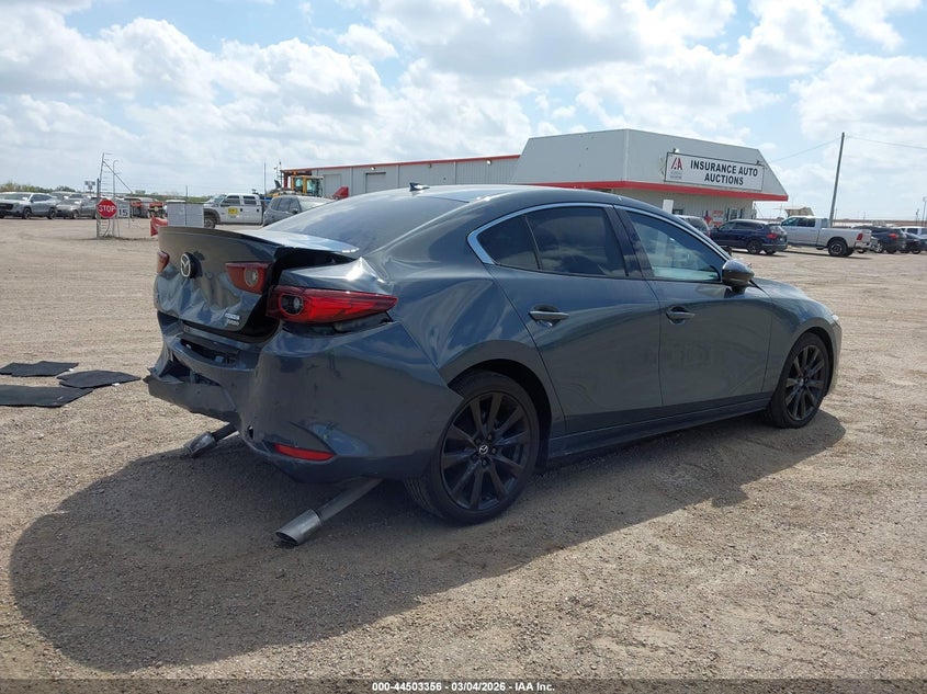 2023 MAZDA 3 SEDAN 2.5L I-4 DI, DOHC, VVT, TURBO, 227HP