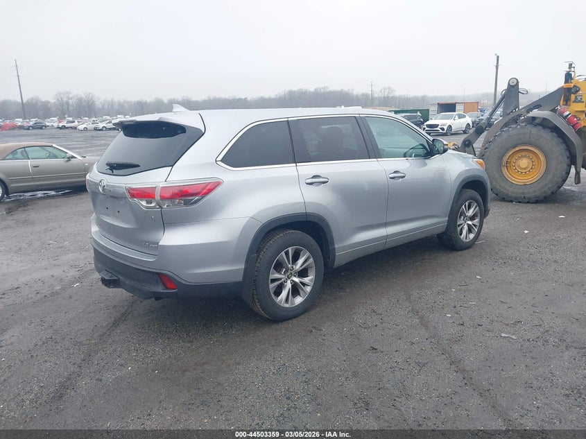 2016 Toyota Highlander Le Plus V6