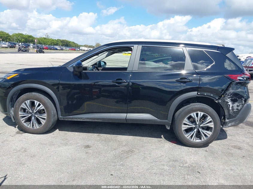 VIN 5N1BT3BA7PC797858 2023 NISSAN ROGUE SV FWD