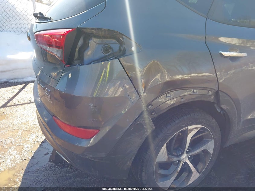 2016 Hyundai Tucson Limited VIN: KM8J3CA24GU168428 Lot: 44503654