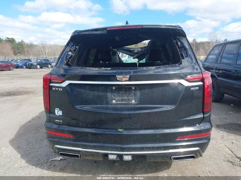 2022 Cadillac Xt6 Awd Premium Luxury VIN: 1GYKPDRS0NZ129059 Lot: 44503741