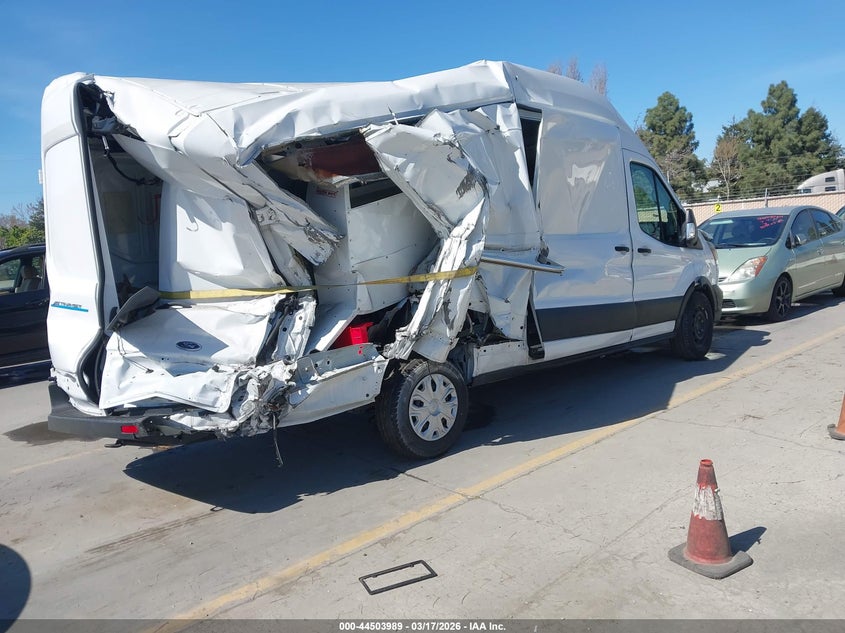 Vin: 1ftbw3xk9pka38745, lot: 45000745, ford e-transit-350 cargo van 20234