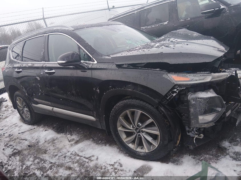 2020 Hyundai Santa Fe Sel VIN: 5NMS3CAD4LH166562 Lot: 44504101