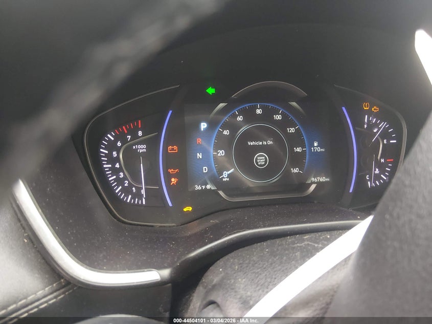 2020 Hyundai Santa Fe Sel VIN: 5NMS3CAD4LH166562 Lot: 44504101