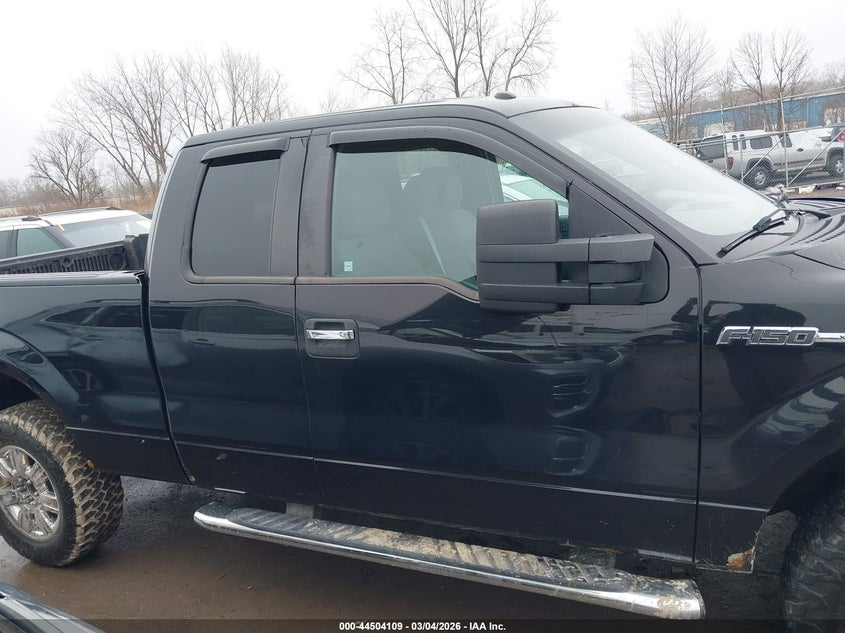 2012 Ford F-150 5.0 Xlt black Lot 111044504109 Vin 1FTFX1EF4CFD04913