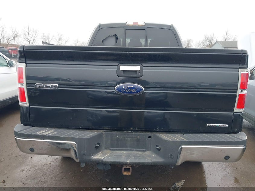 2012 Ford F-150 5.0 Xlt black Lot 111044504109 Vin 1FTFX1EF4CFD04913
