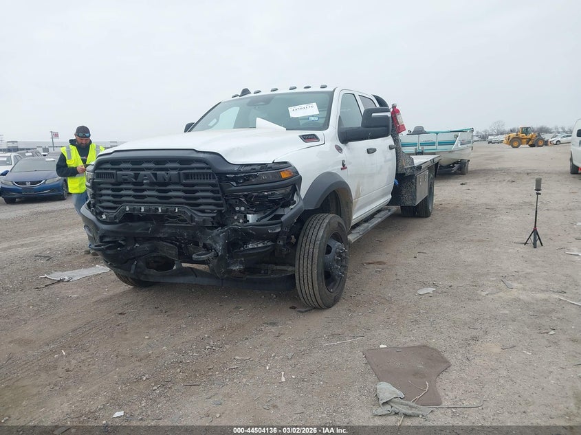 2025 Ram 5500 Ram Chassis Tradesman/Big Horn white Lot 111044504136 Vin 3C7WRNFL5SG559186