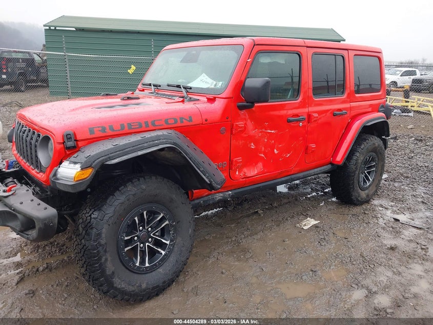 Vin: 1c4rjxfn8tw155509, lot: 45001045, jeep wrangler recon 4x4 20262