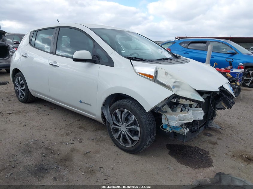 Vin: 1n4az0cp1dc420668, lot: 45001050, nissan leaf s 20131