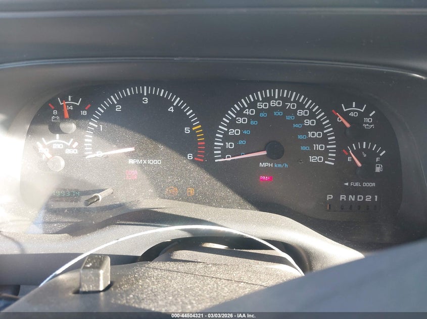 2000 Dodge Durango VIN: 1B4HS28Z3YF253895 Lot: 44504321