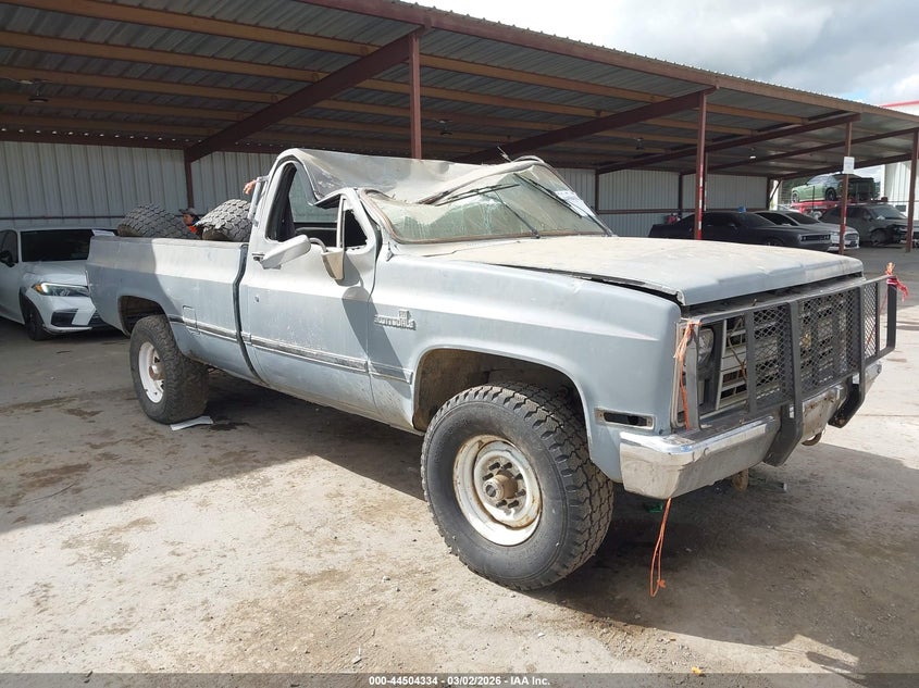 1GCGK24M7GJ101204 1986 Chevrolet K20 auction photo 1