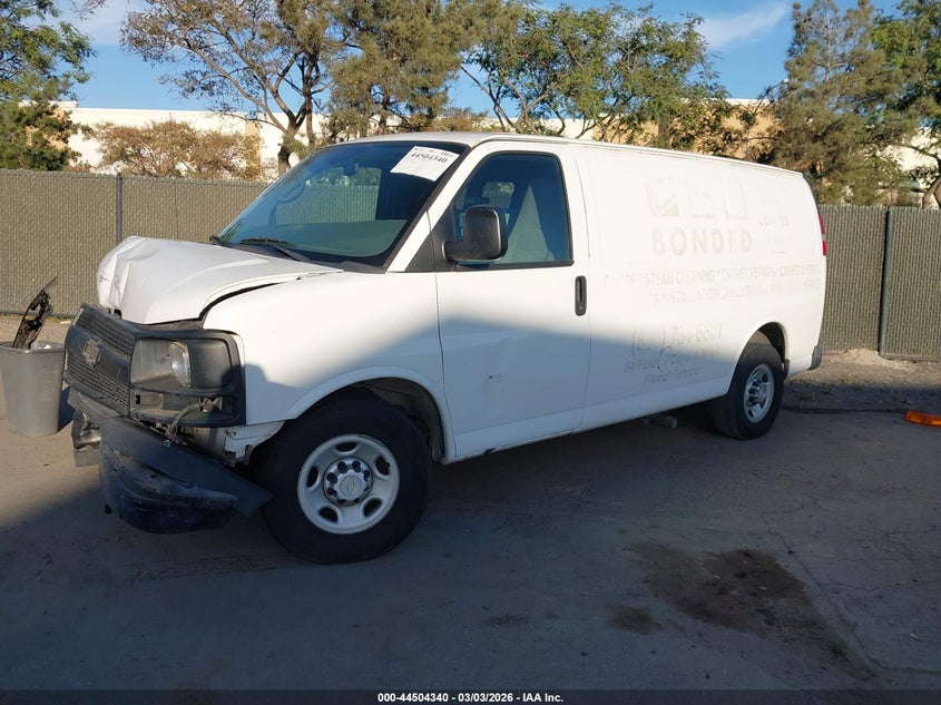 Vin: 1gcwgfba8e1122900, lot: 45001096, chevrolet express 2500 work van 20142