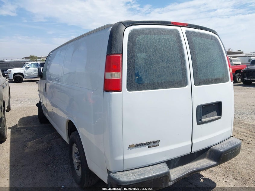 Vin: 1gcwgfba8e1122900, lot: 45001096, chevrolet express 2500 work van 20143