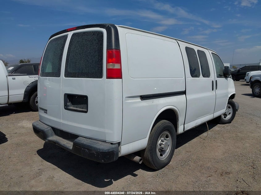 Vin: 1gcwgfba8e1122900, lot: 45001096, chevrolet express 2500 work van 20144