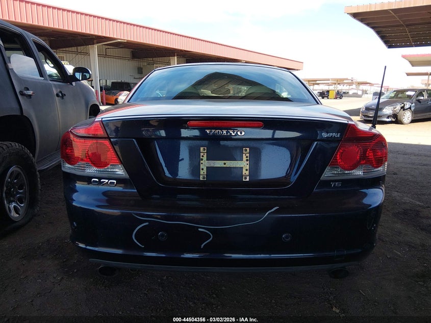 2006 Volvo C70 T5 VIN: YV1MC68246J005359 Lot: 44504356