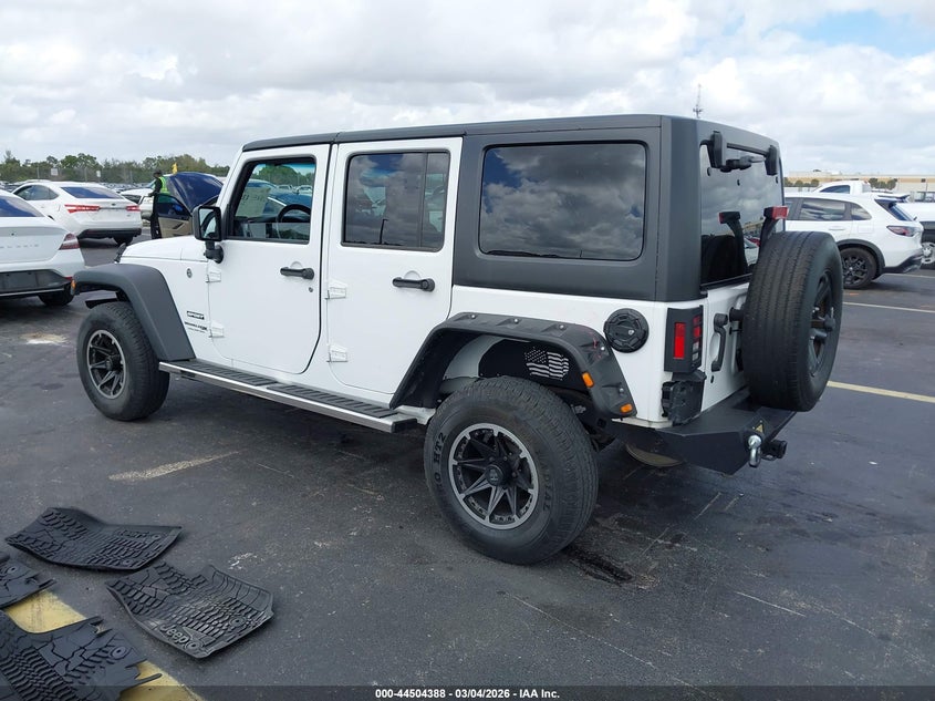 2018 Jeep Wrangler Jk Unlimited Sport 4X4