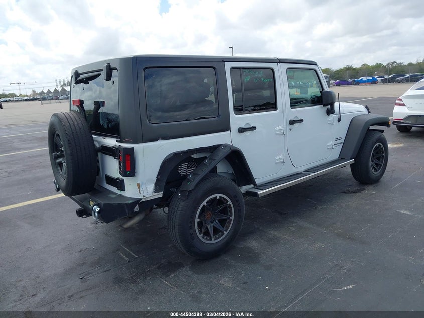 2018 Jeep Wrangler Jk Unlimited Sport 4X4