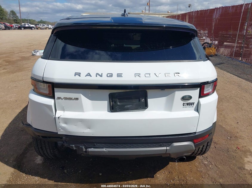 2016 Land Rover Range Rover Evoque Se/Se Premium VIN: SALVP2BG2GH138621 Lot: 44504574