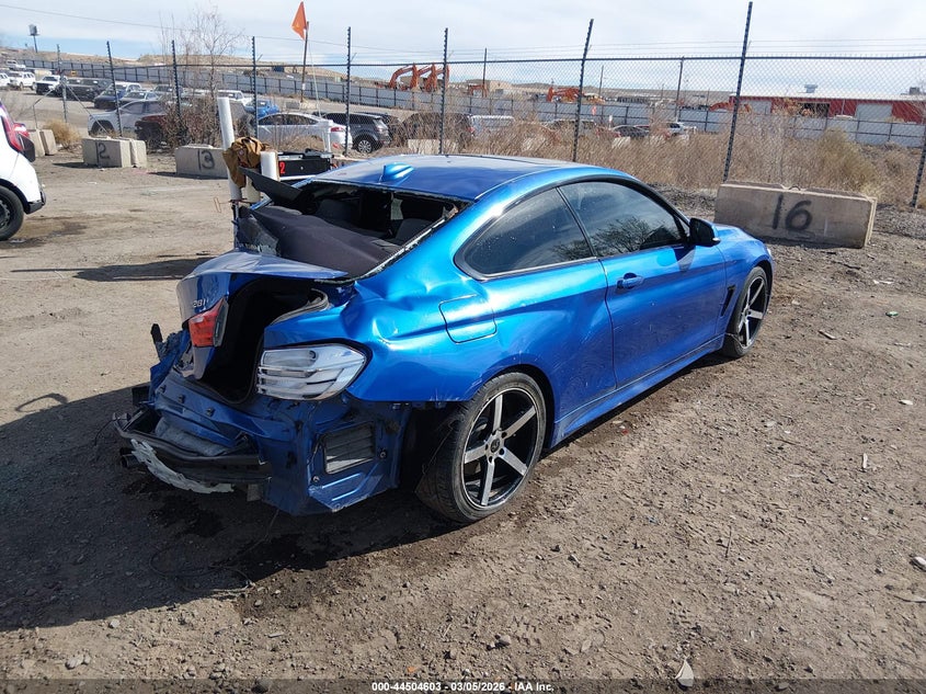 Vin: wba3n7c54ek220054, lot: 45001359, bmw 428i 20144
