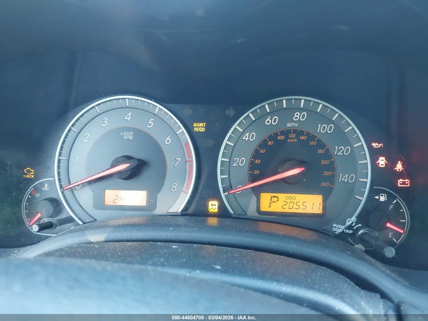 2010 Toyota Corolla S VIN: 1NXBU4EE3AZ173610 Lot: 44504708