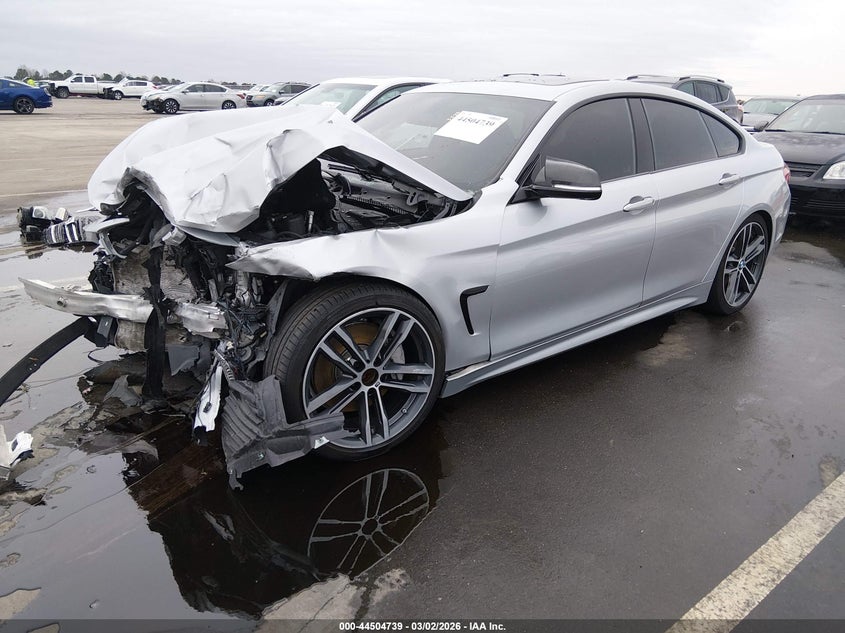 Vin: wba4j5c53kbm65413, lot: 45001495, bmw 440i gran coupe 20192