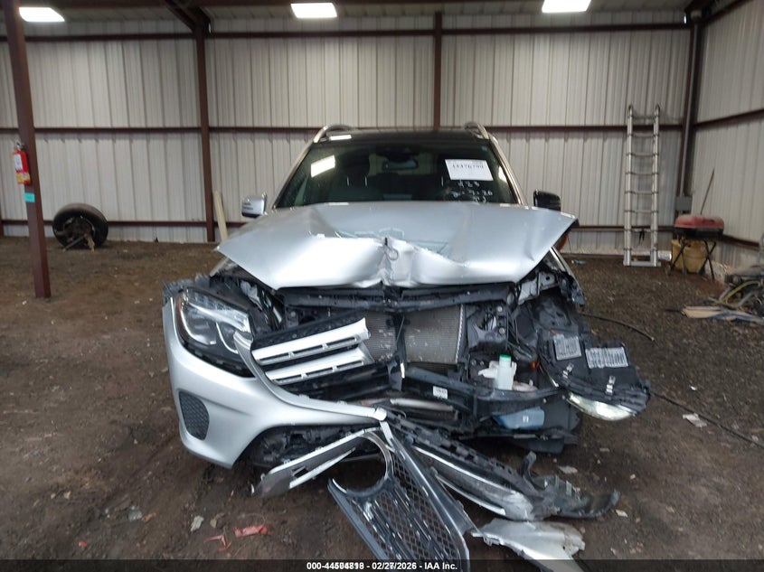 2018 Mercedes-Benz Gls 450 4Matic VIN: 4JGDF6EE0JB121555 Lot: 44504818