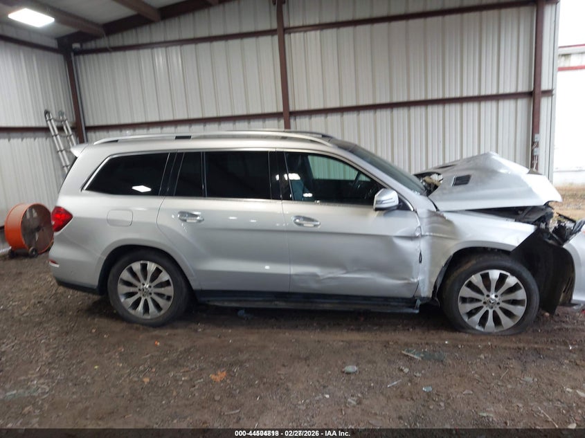 2018 Mercedes-Benz Gls 450 4Matic VIN: 4JGDF6EE0JB121555 Lot: 44504818