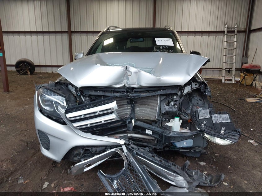 2018 Mercedes-Benz Gls 450 4Matic VIN: 4JGDF6EE0JB121555 Lot: 44504818