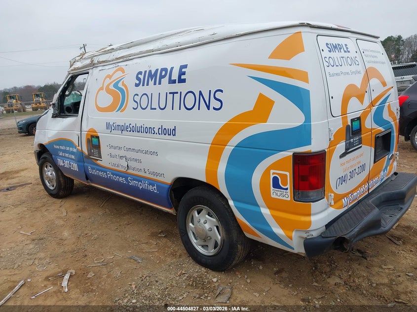 Vin: 1ftne1ew0dda56545, lot: 45001583, ford e-150 commercial 20133