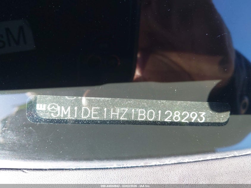 2011 Mazda Mazda2 Sport VIN: JM1DE1HZ1B0128293 Lot: 44504942