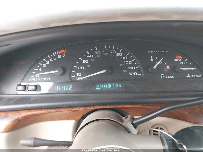 1999 Oldsmobile Eighty-Eight VIN: 1G3HN52K4X4826188 Lot: 44505006